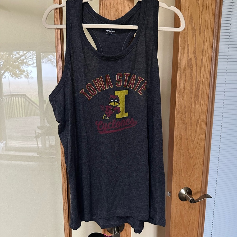 Top of the World Dark Gray Tank Top